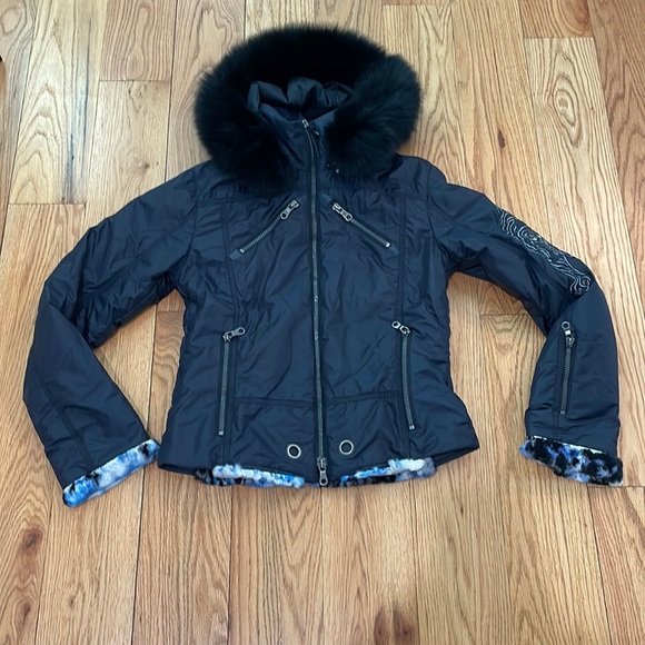 A Diamond in the Snow Purr Fur Ski Jacket - Picture 10 of 10